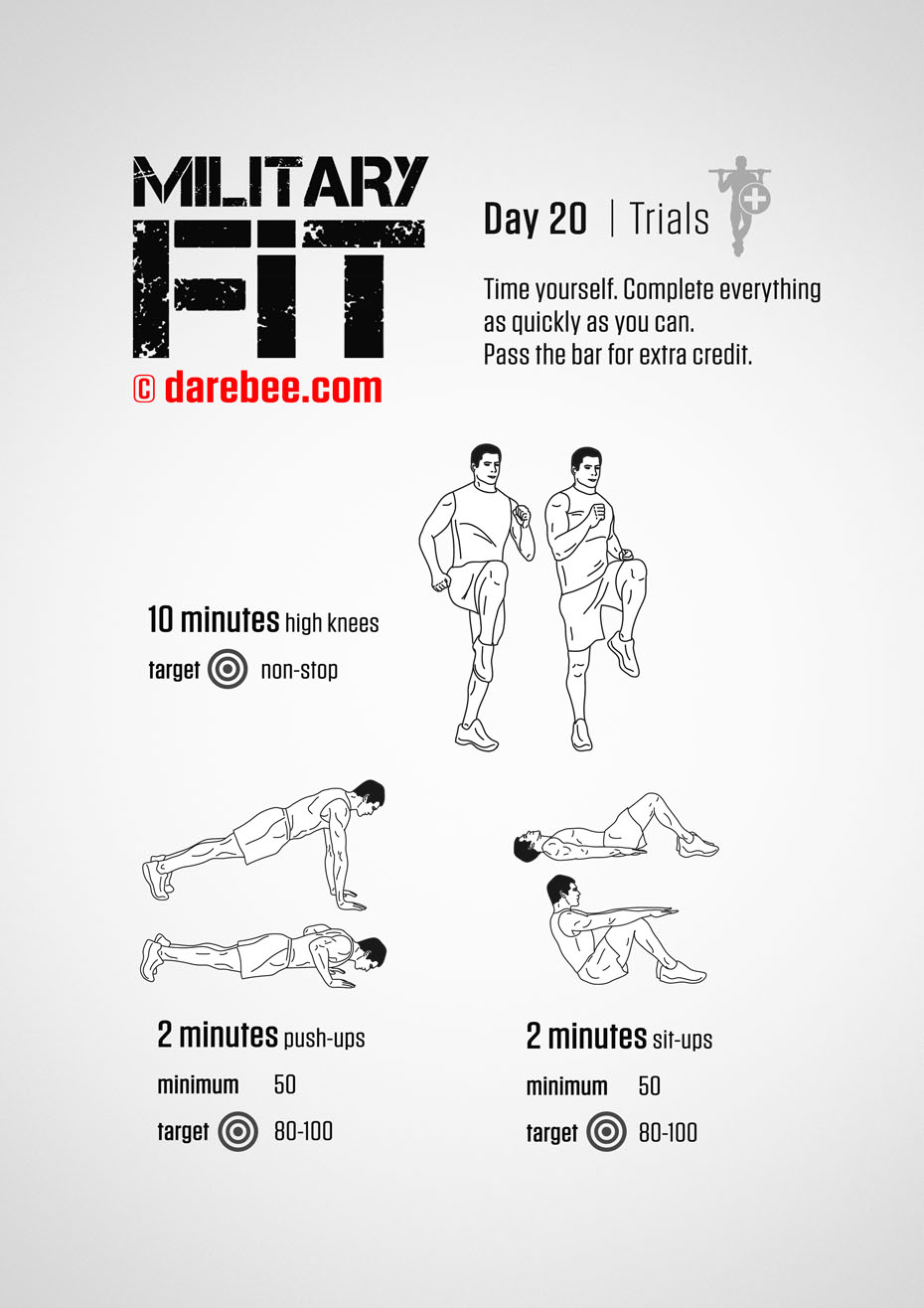 Military Fit: 30-Day Fitness Program