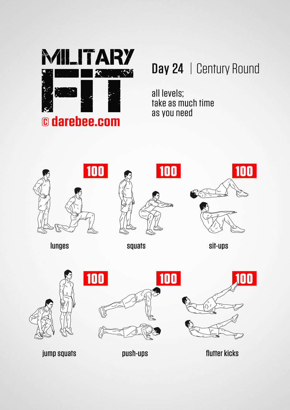 Military Fit: 30-Day Fitness Program