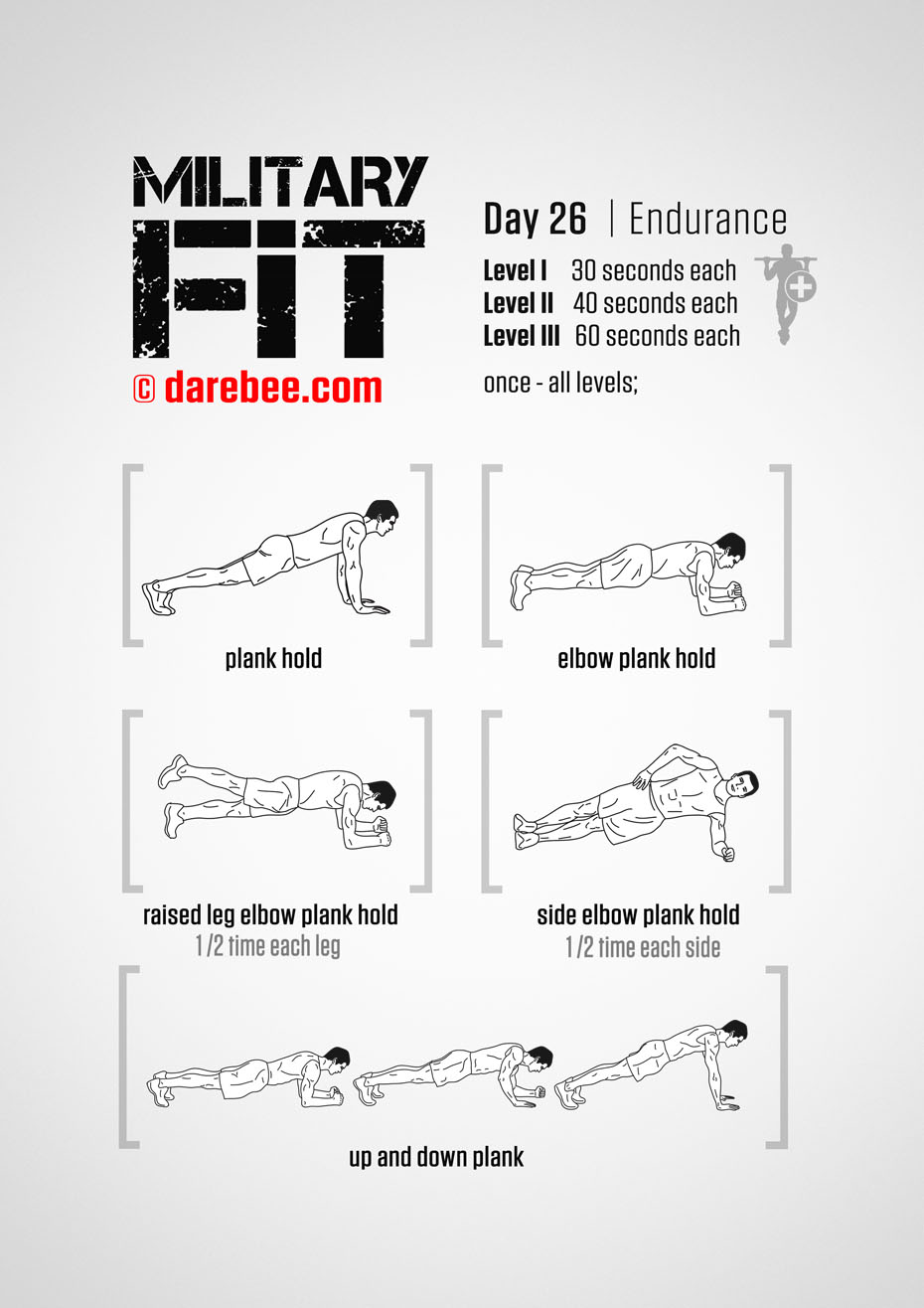 Military Fit: 30-Day Fitness Program