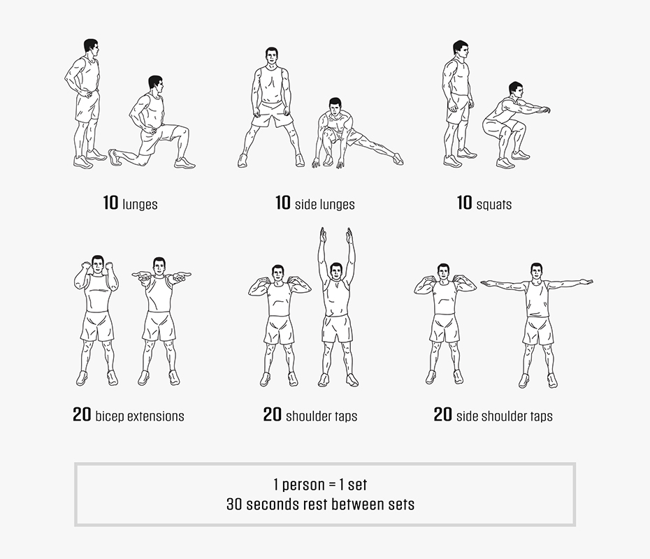 Pathfinder - 30 Day RPG Fitness Program by DAREBEE