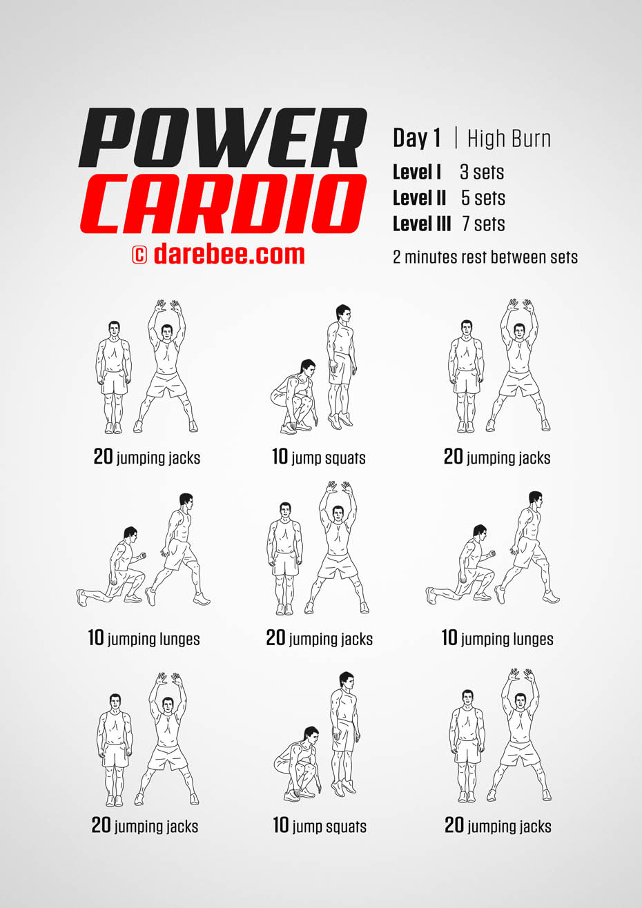 Power Cardio: 30-Day Fitness Program