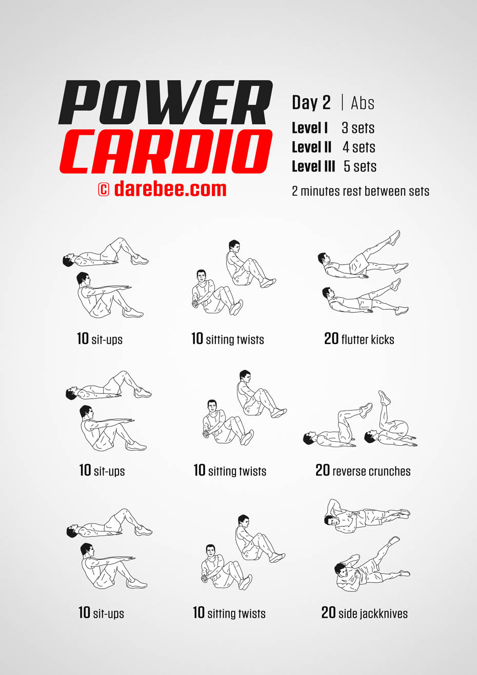 Power Cardio: 30-Day Fitness Program