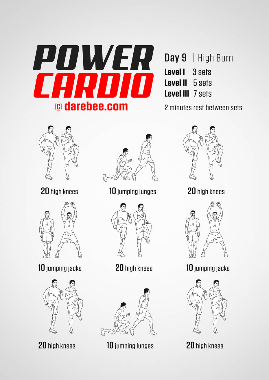 Power Cardio: 30-Day Fitness Program