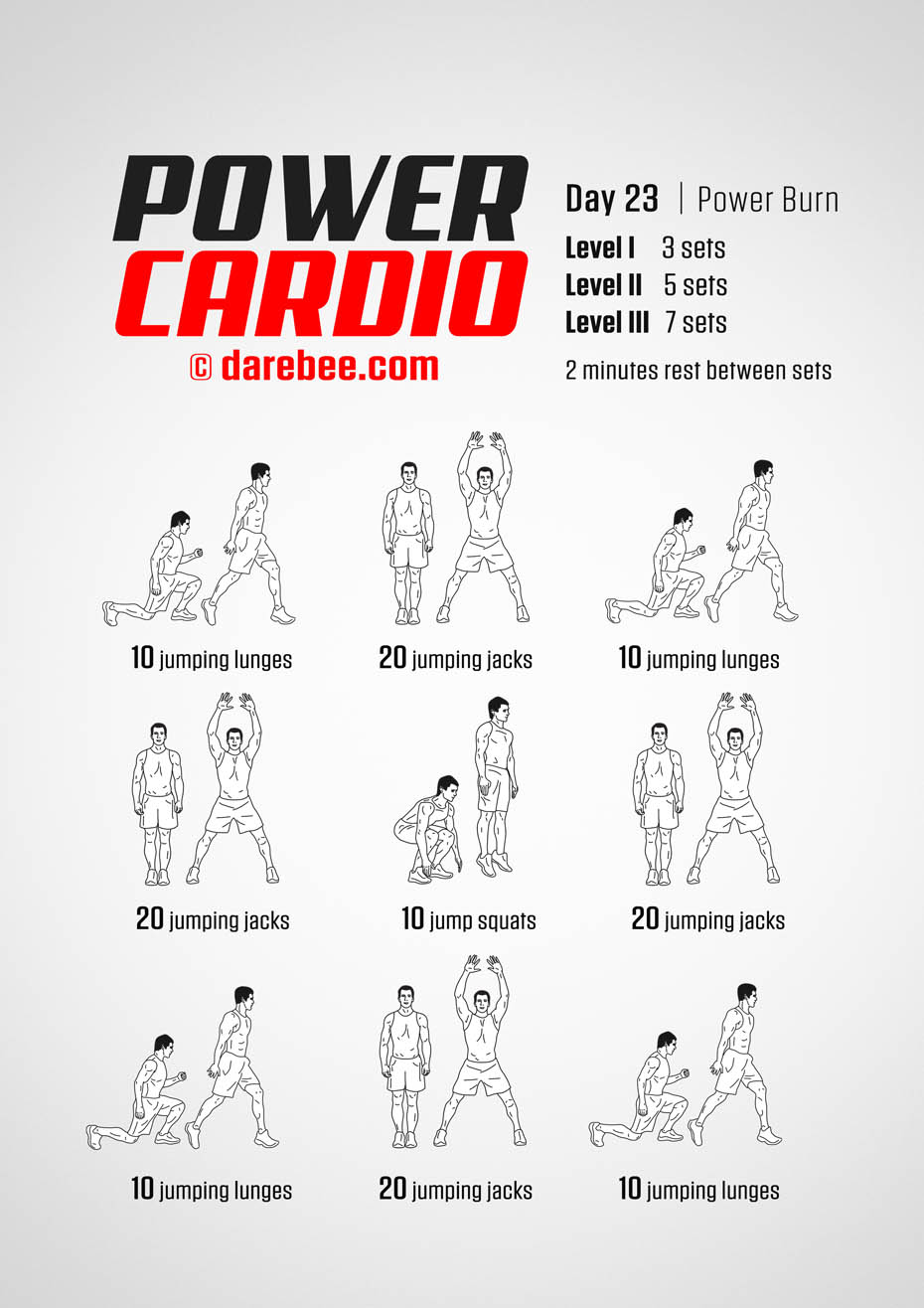 Power Cardio: 30-Day Fitness Program