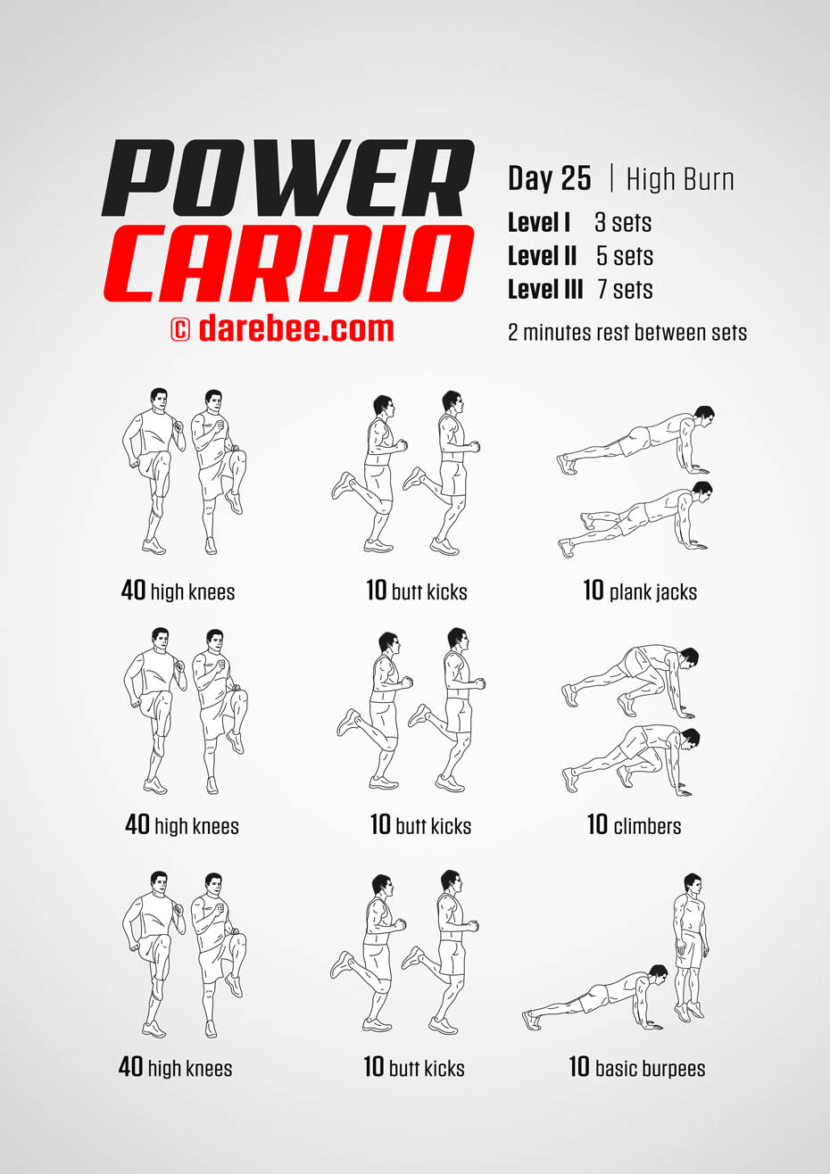 Power Cardio: 30-Day Fitness Program