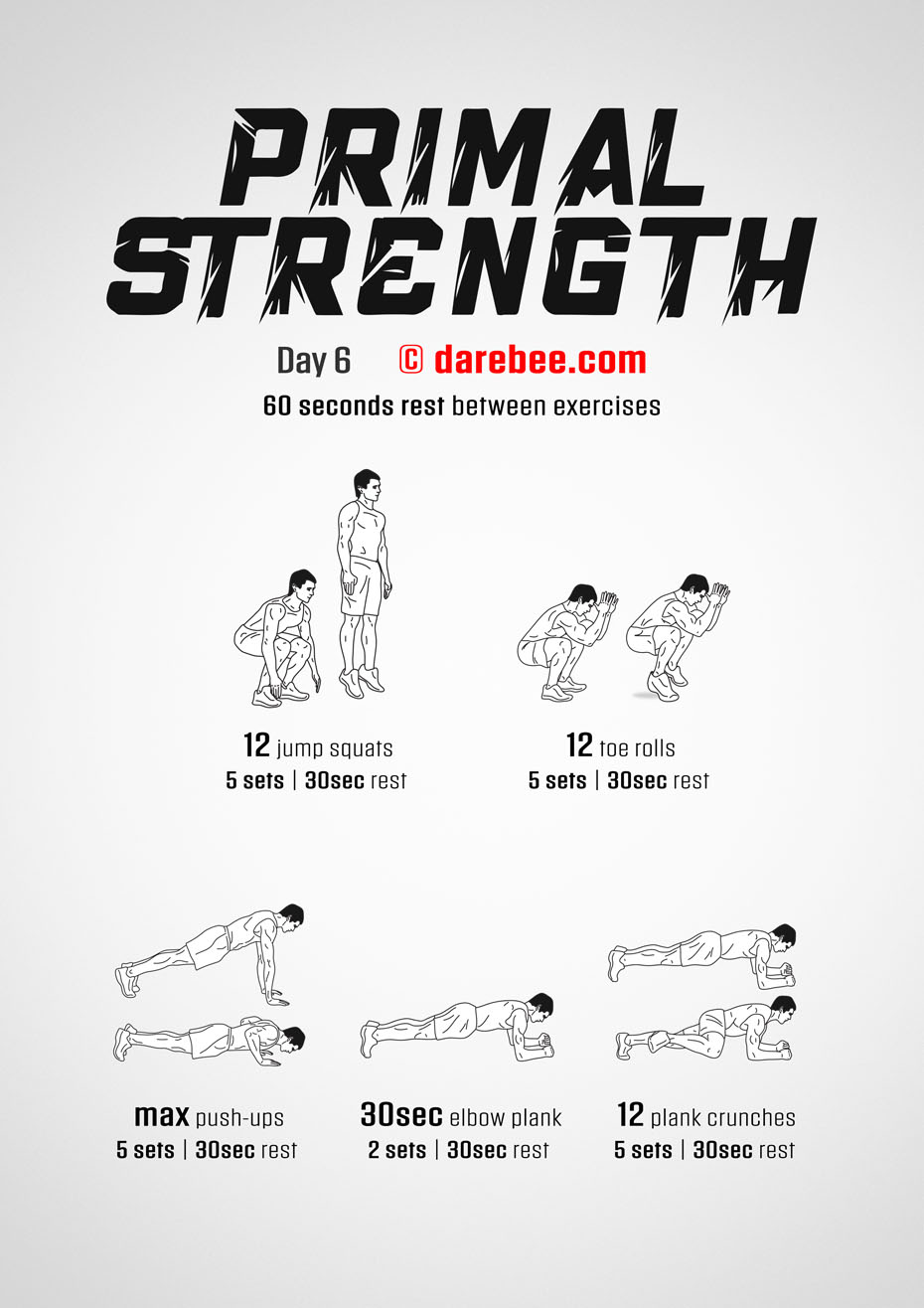 Primal Strength Program by DAREBEE