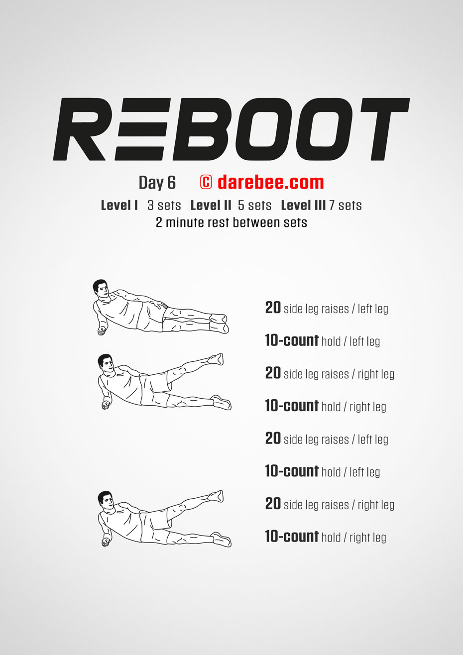 Reboot - No-Equipment Fitness Program by DAREBEE