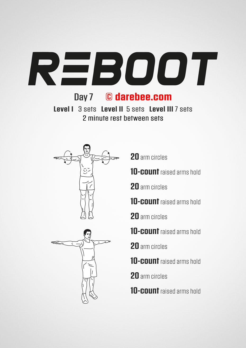 Reboot - No-Equipment Fitness Program by DAREBEE