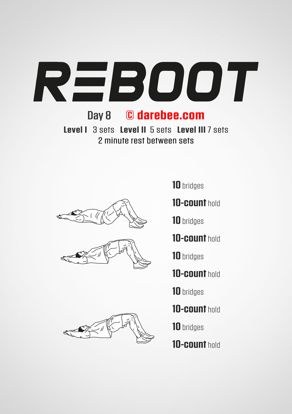 Reboot - No-Equipment Fitness Program by DAREBEE