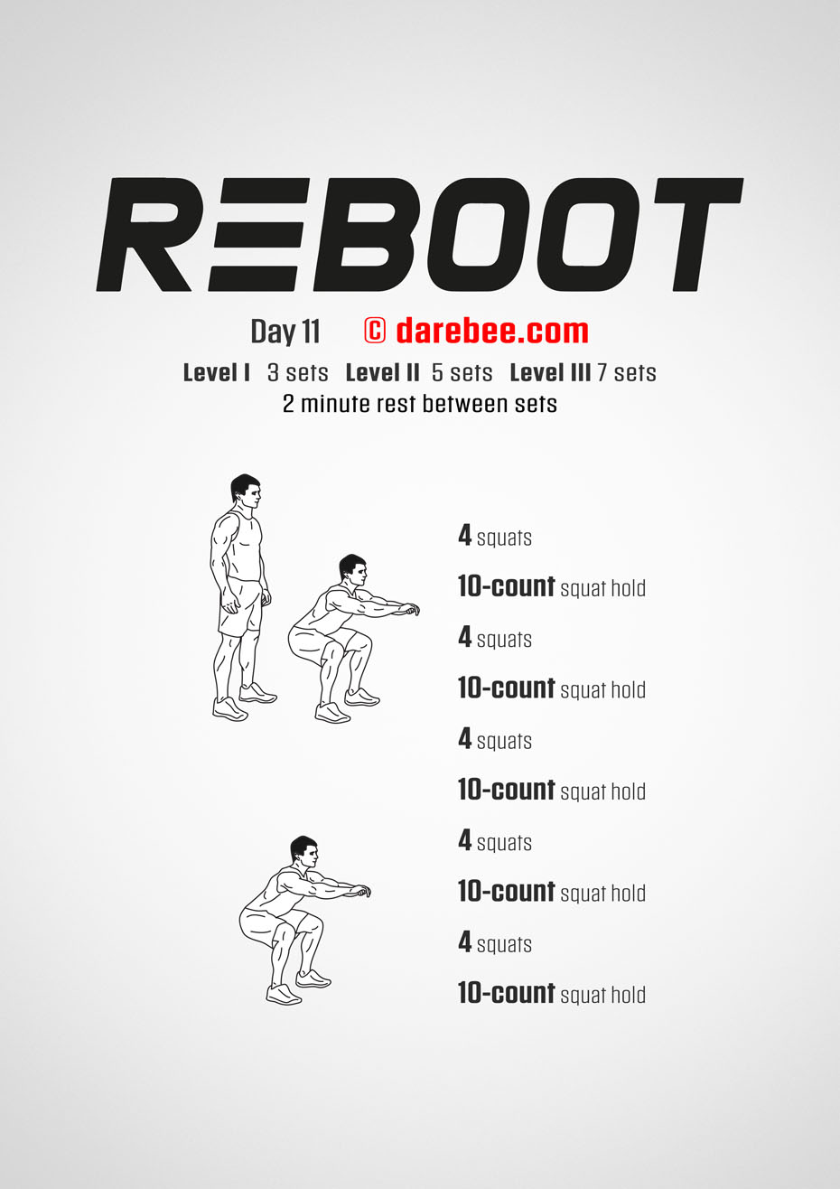 Reboot - No-Equipment Fitness Program by DAREBEE