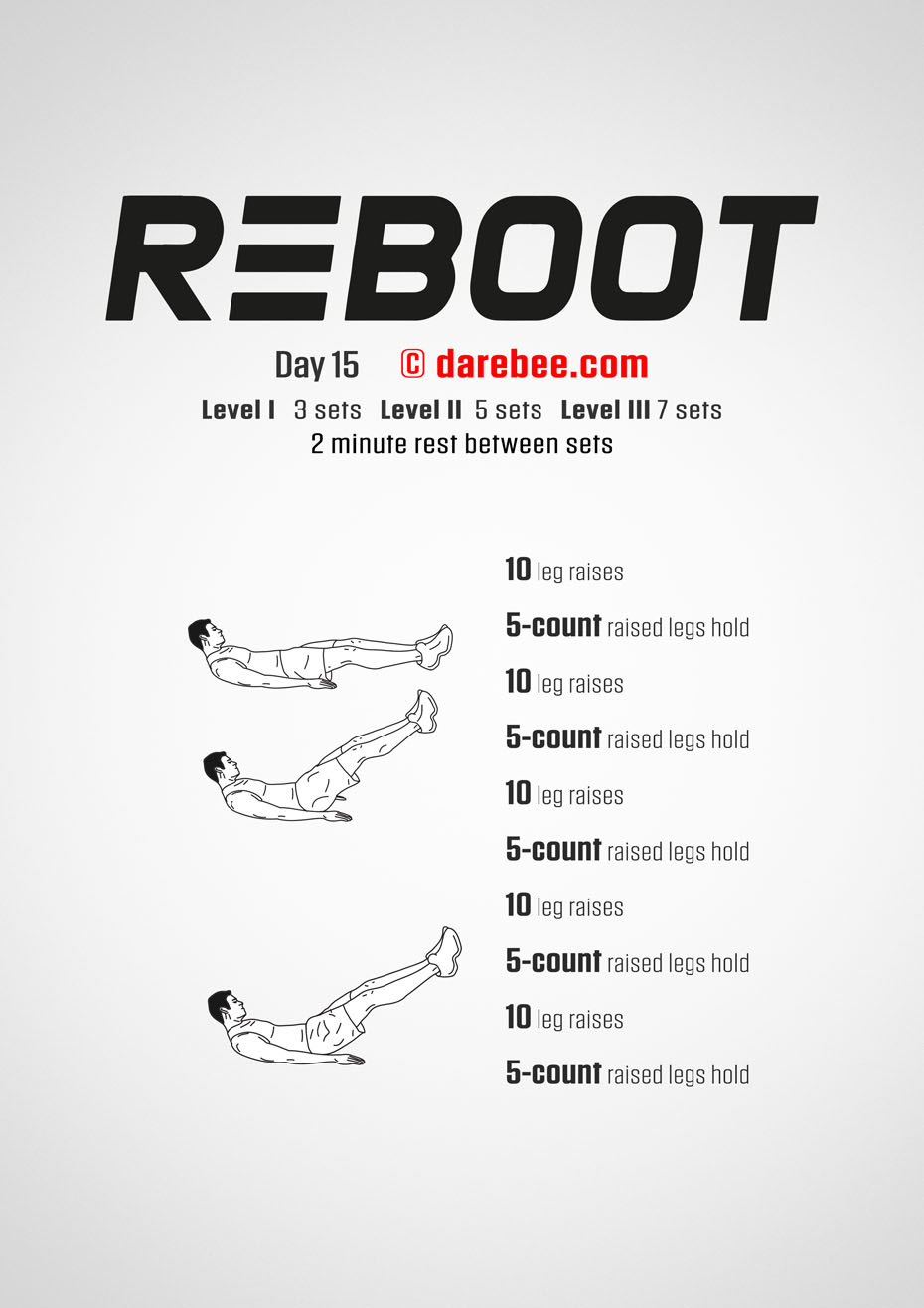 Reboot - No-Equipment Fitness Program by DAREBEE