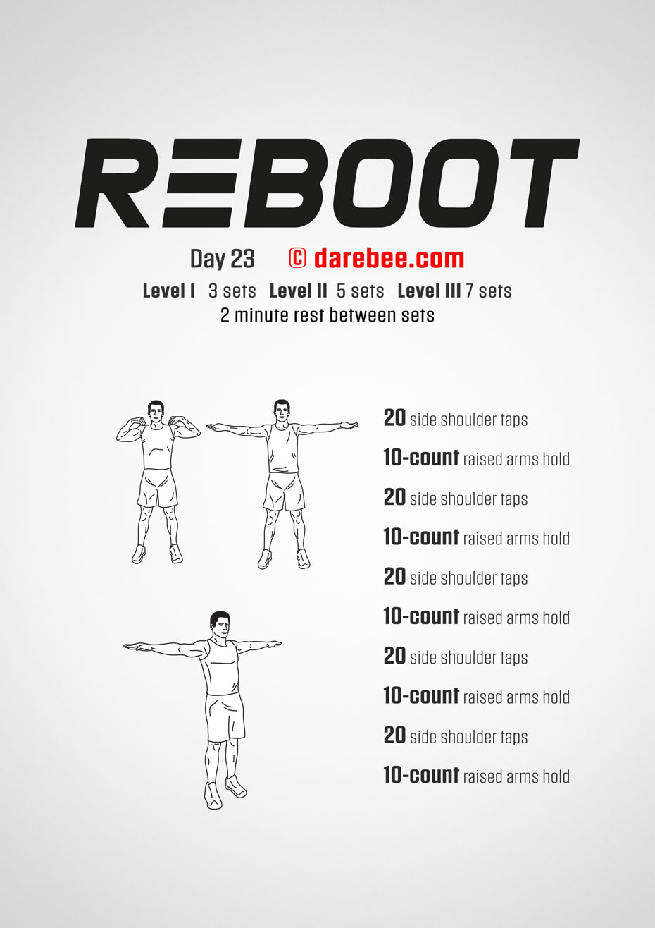 Reboot - No-Equipment Fitness Program by DAREBEE