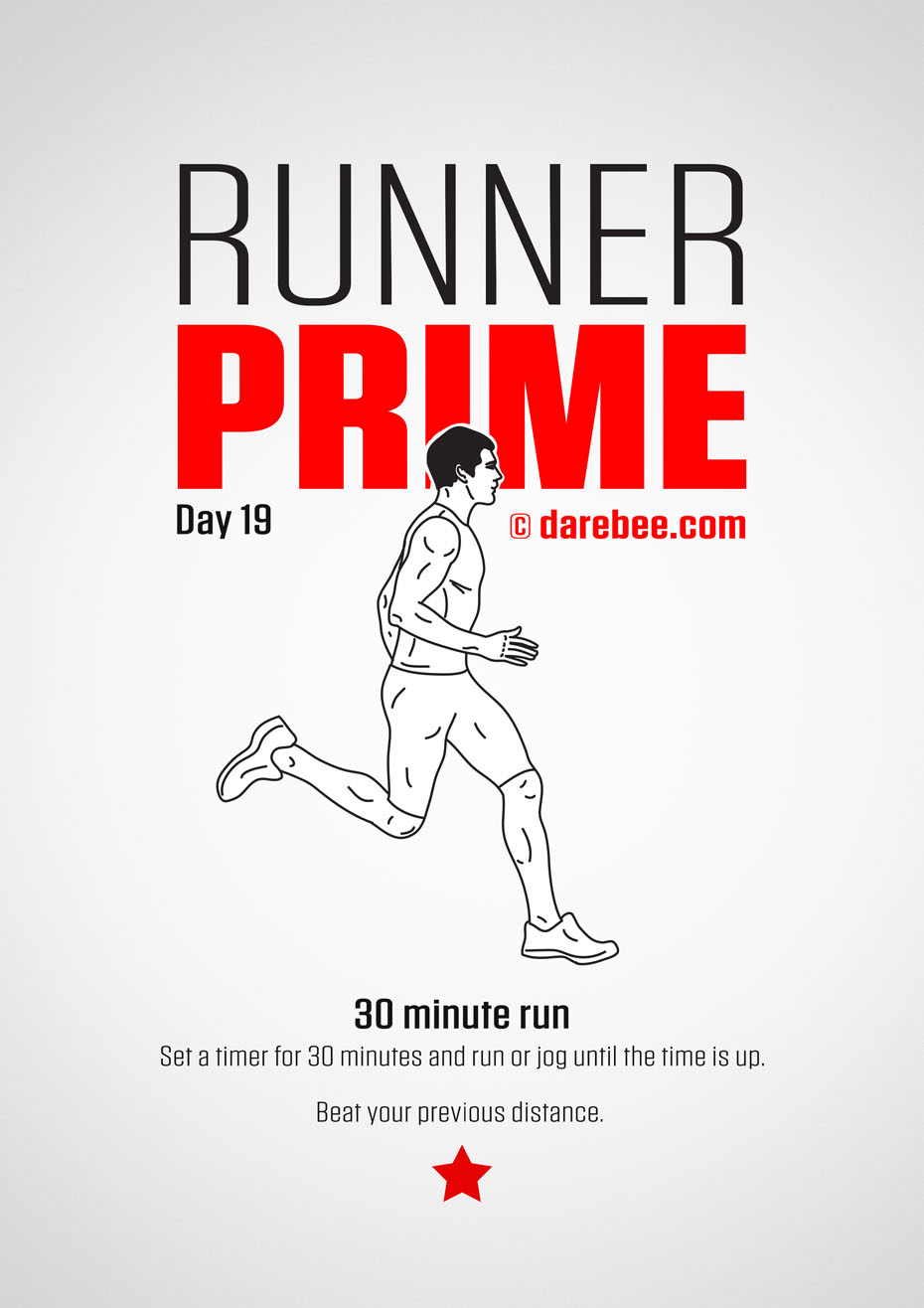 Runner Prime - Running Program by DAREBEE