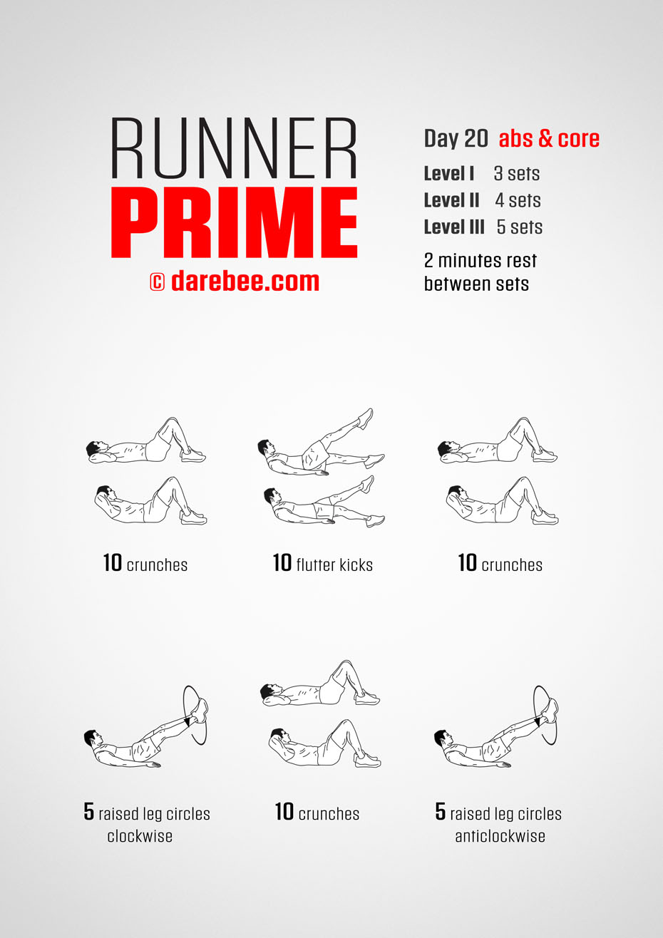 Runner Prime - Running Program by DAREBEE