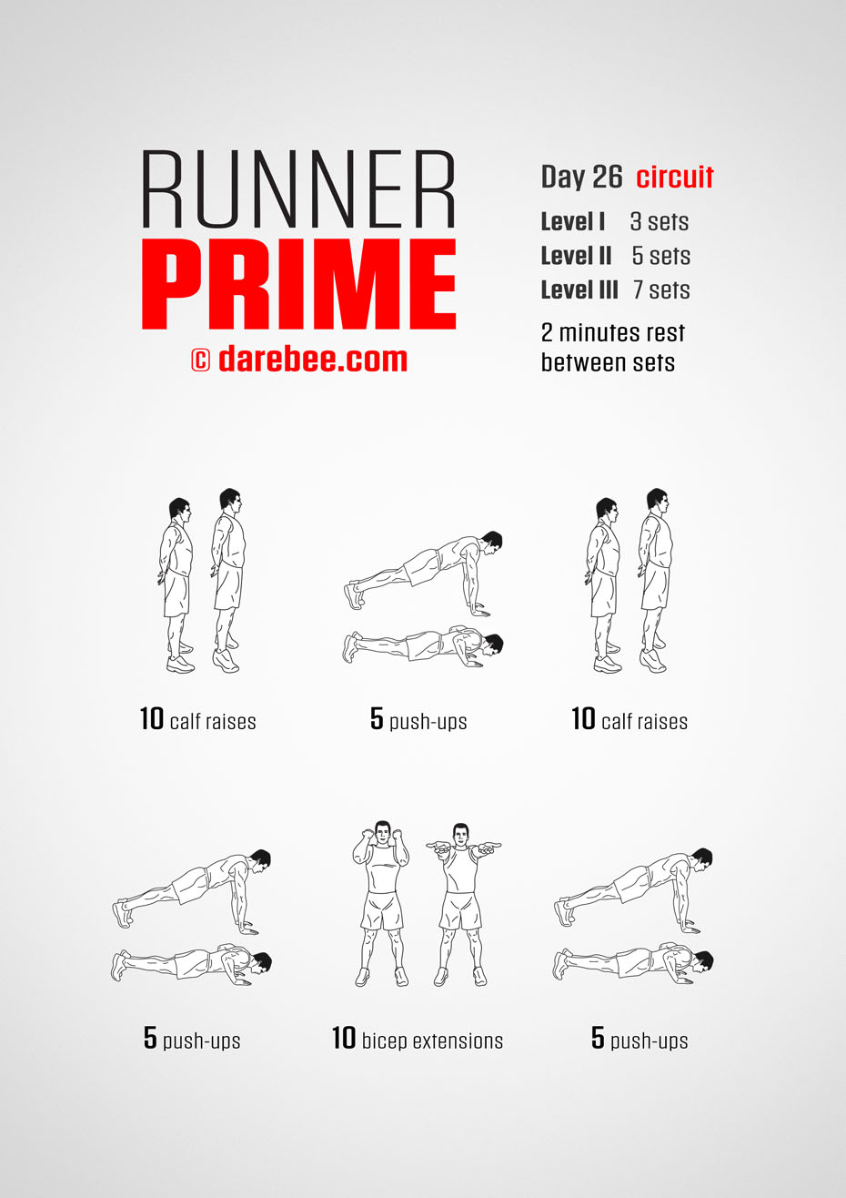 Runner Prime - Running Program by DAREBEE