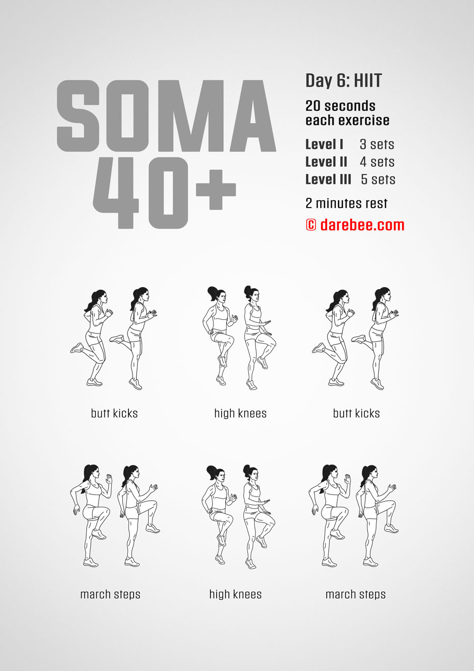 SOMA 40+ Fitness Program for Perimenopause and Menopause by DAREBEE