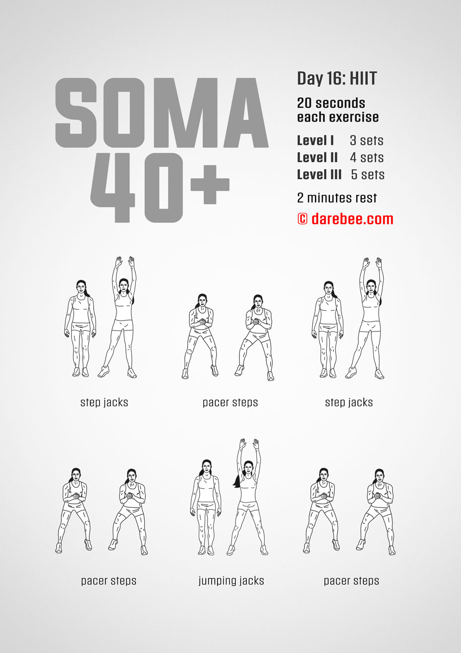 SOMA 40+ Fitness Program for Perimenopause and Menopause by DAREBEE