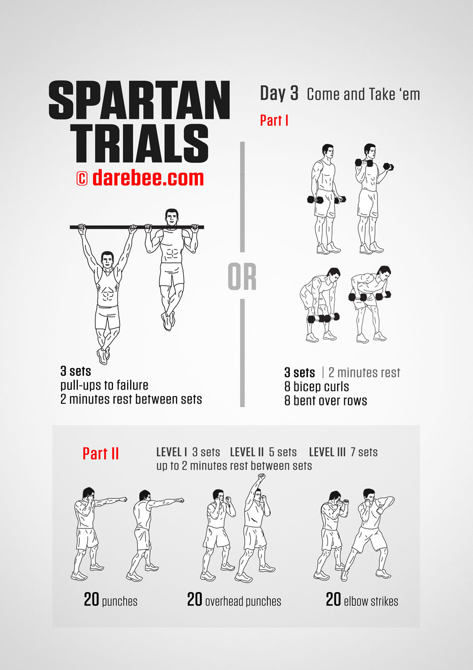 Spartan Trials: 30-Day Fitness Program