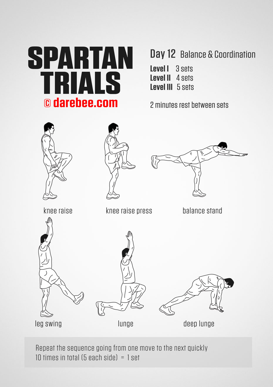 Spartan Trials: 30-Day Fitness Program