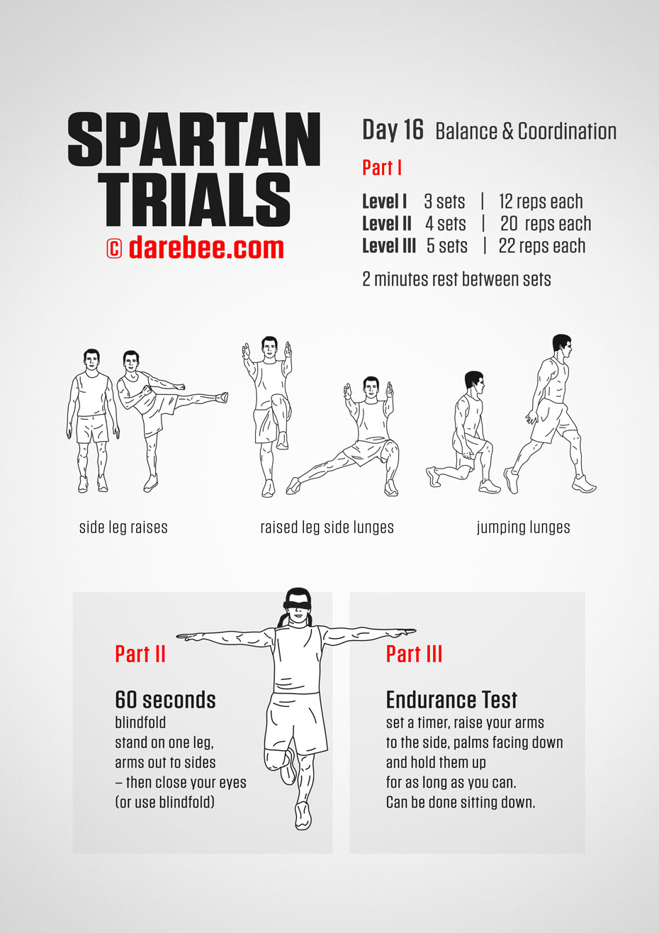 Spartan Trials: 30-Day Fitness Program