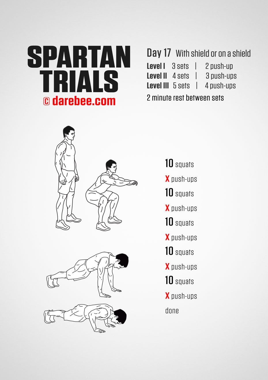 Spartan Trials: 30-Day Fitness Program