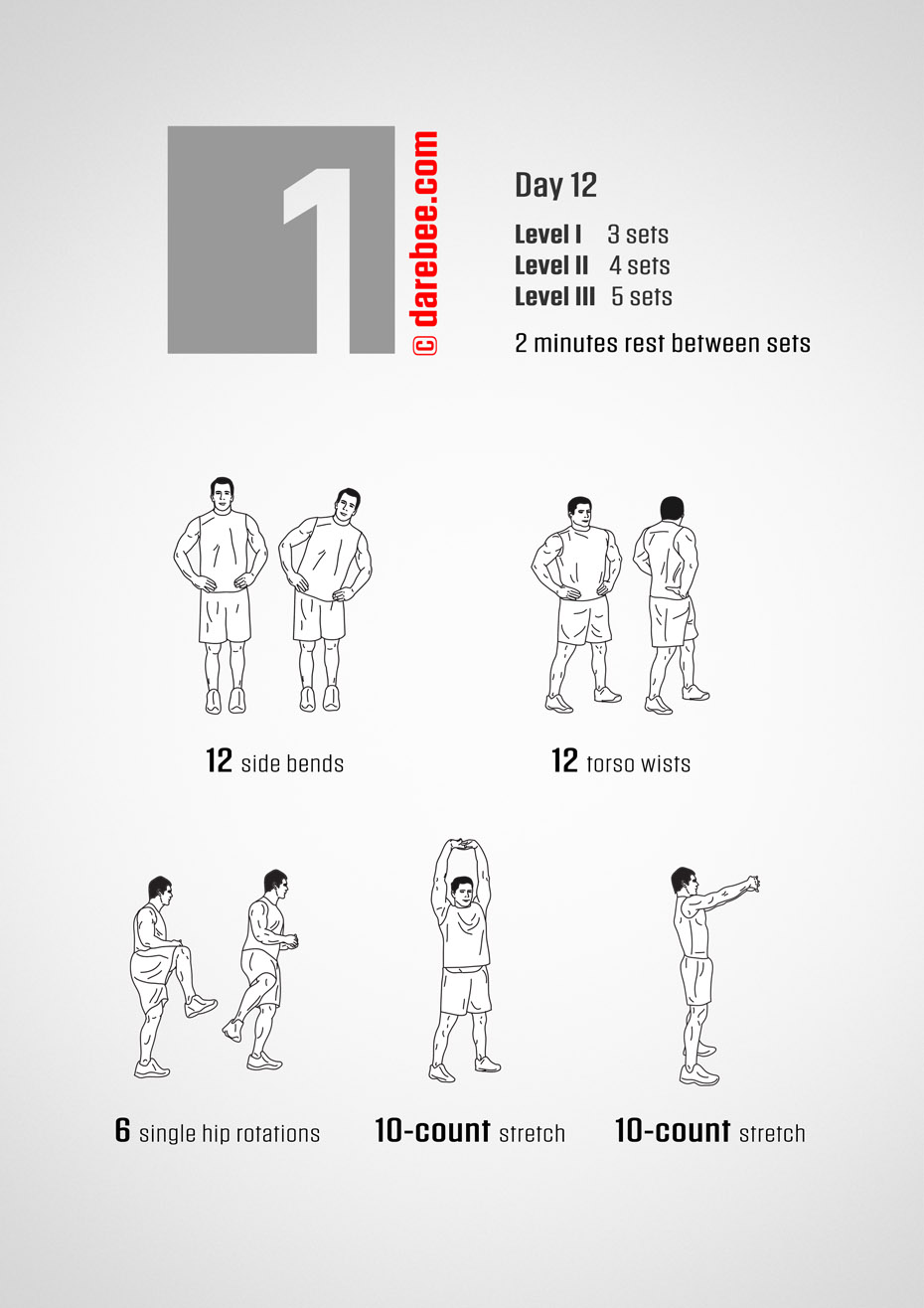 Square One - 30 Day Easy Strength  Bodyweight Program