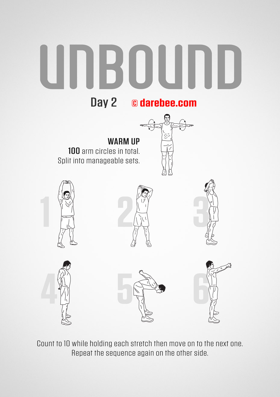 Unbound - 30 Day Stretching Program by DAREBEE