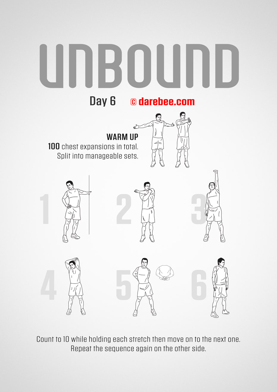 Unbound - 30 Day Stretching Program by DAREBEE