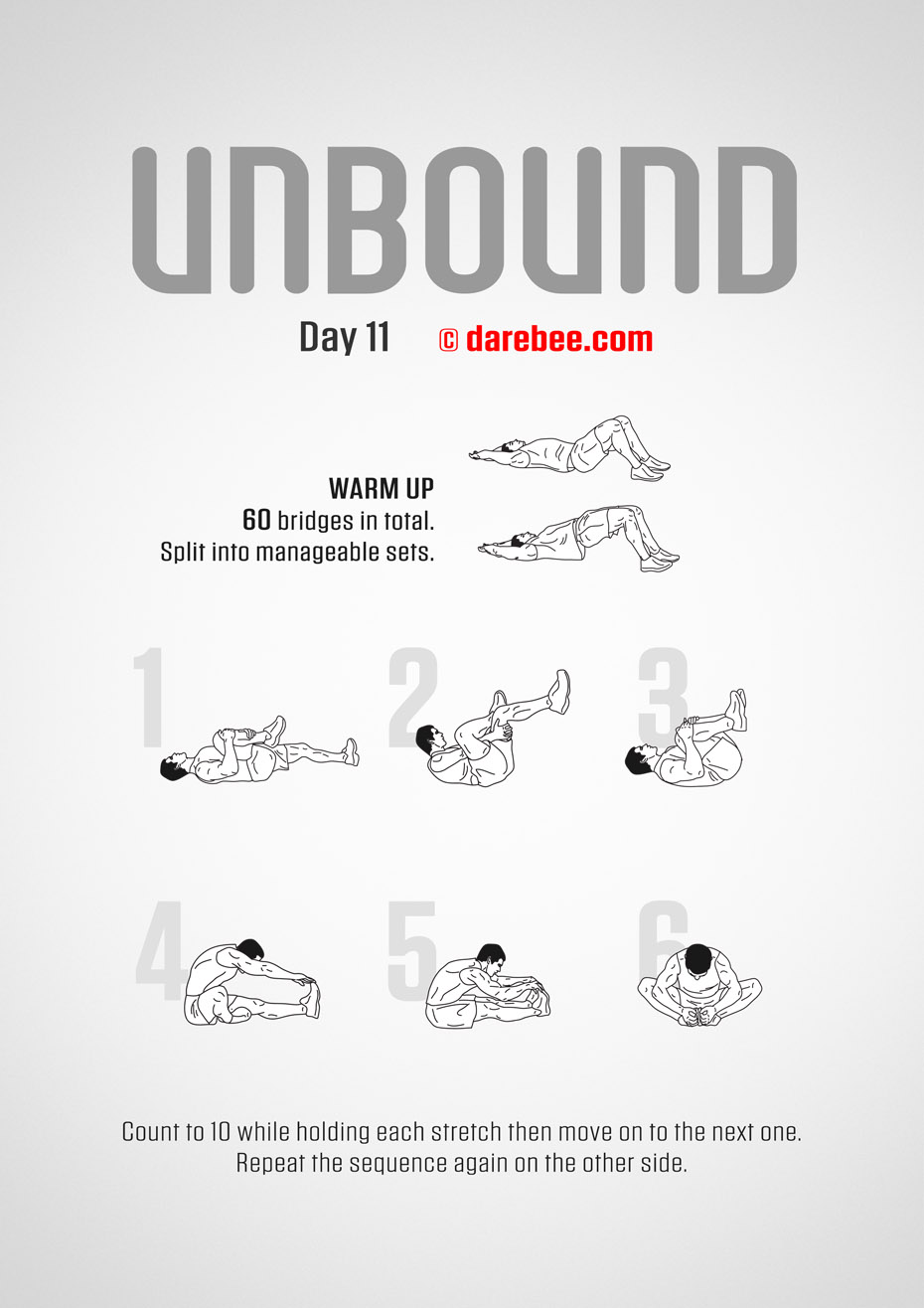 Unbound - 30 Day Stretching Program by DAREBEE