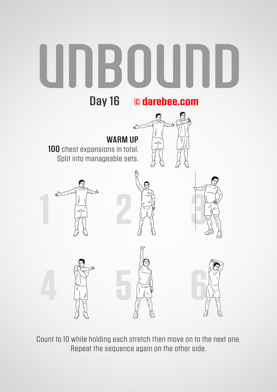 Unbound - 30 Day Stretching Program by DAREBEE