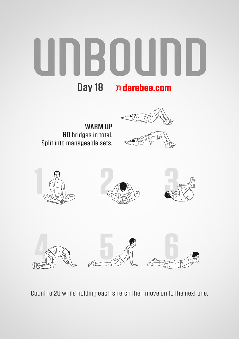 Unbound - 30 Day Stretching Program by DAREBEE