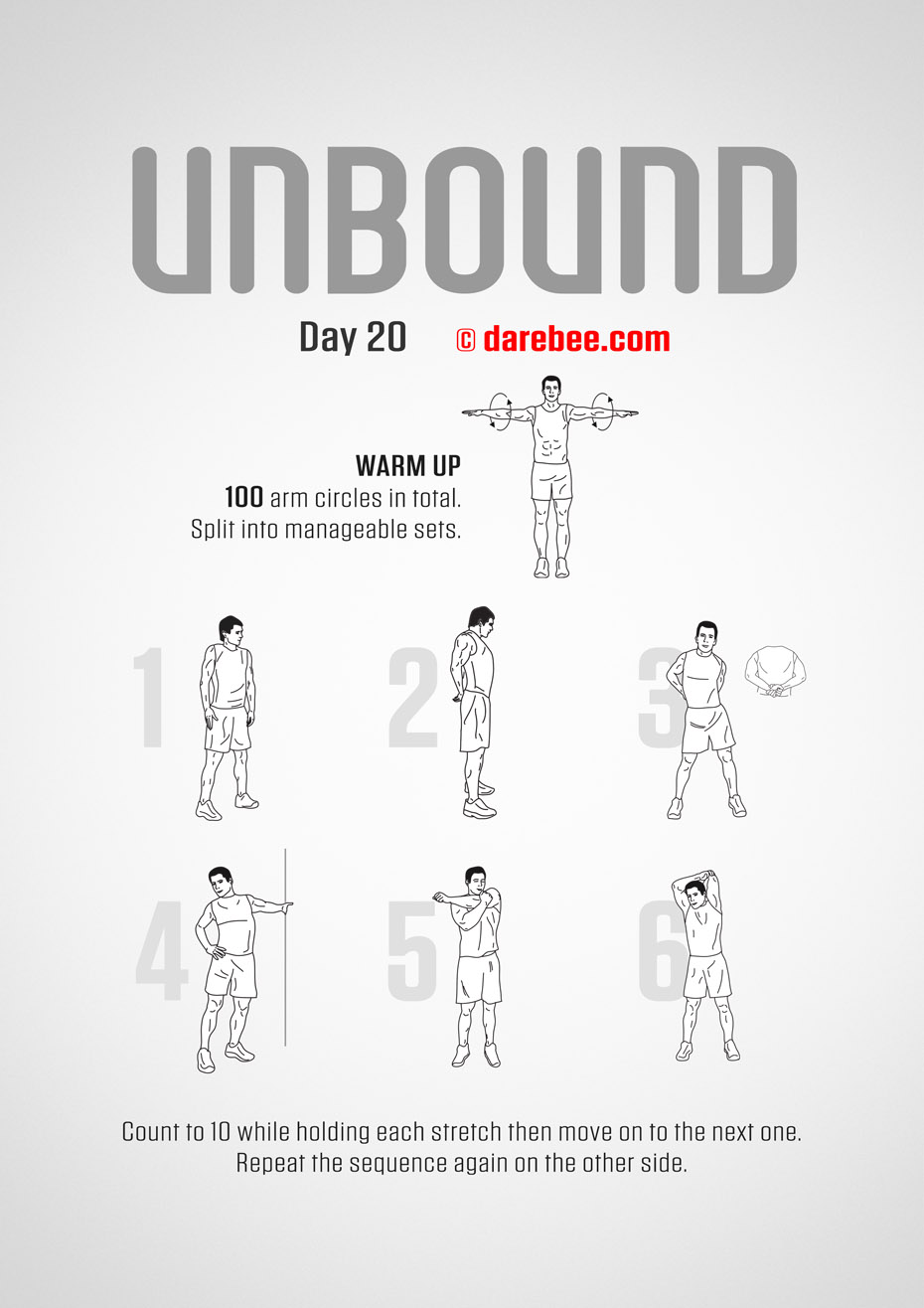 Unbound - 30 Day Stretching Program by DAREBEE