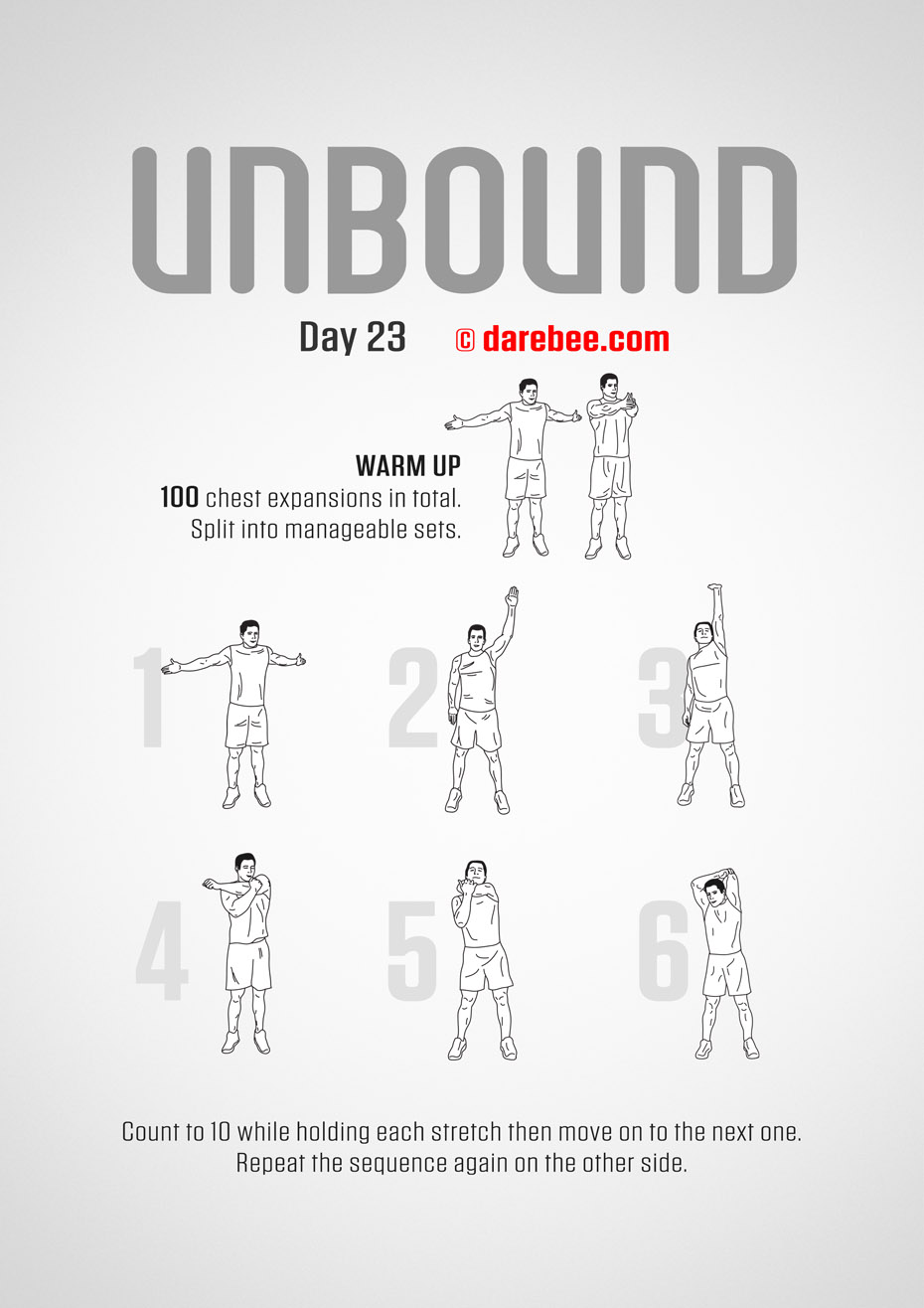 Unbound - 30 Day Stretching Program by DAREBEE