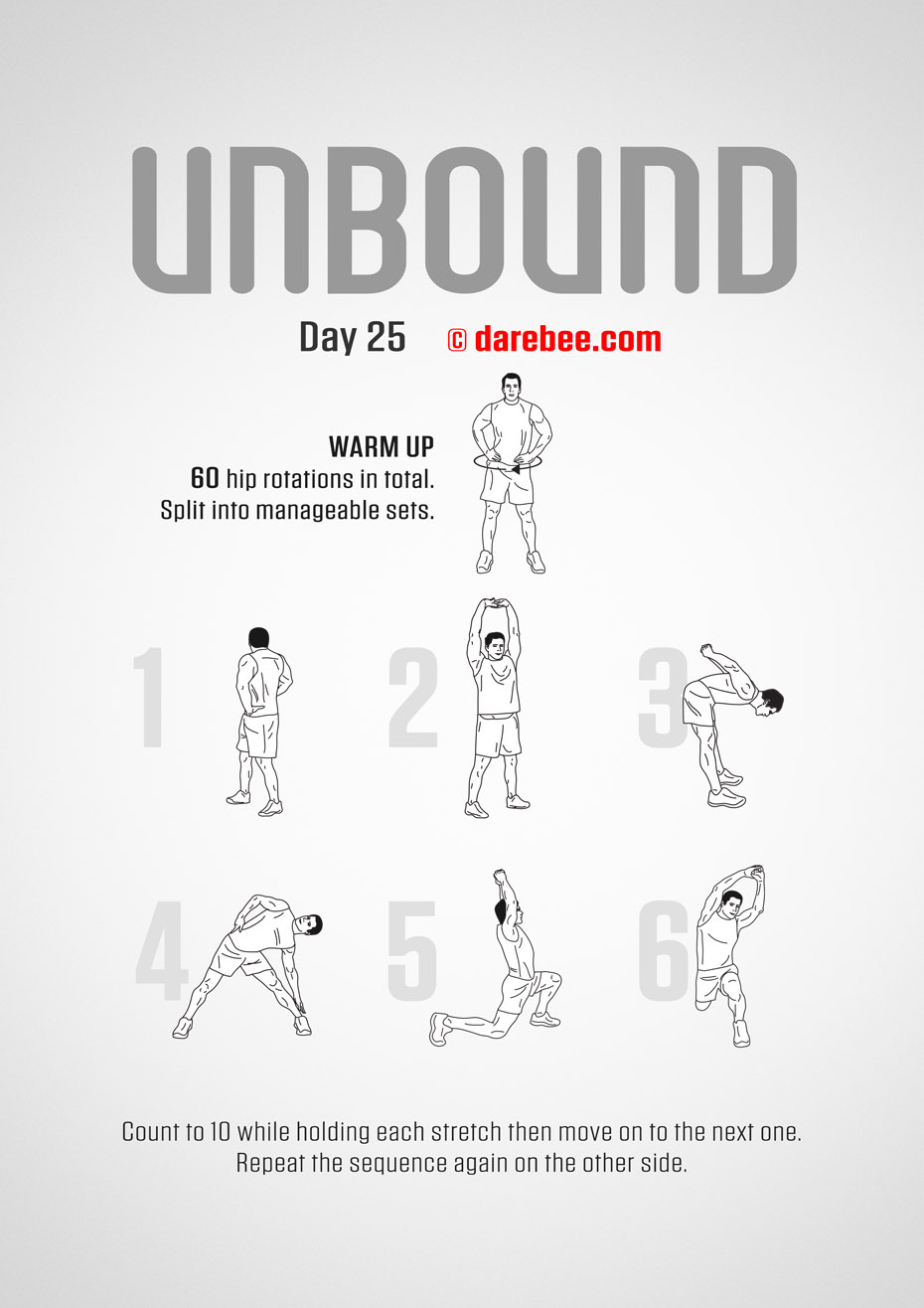 Unbound - 30 Day Stretching Program by DAREBEE