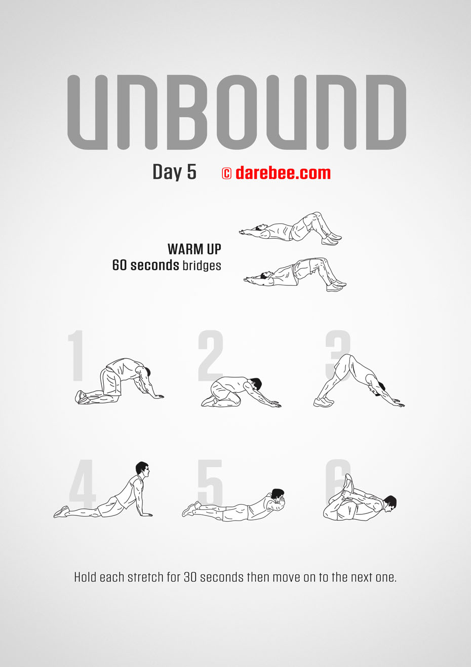 Unbound - 30 Day Stretching Program by DAREBEE