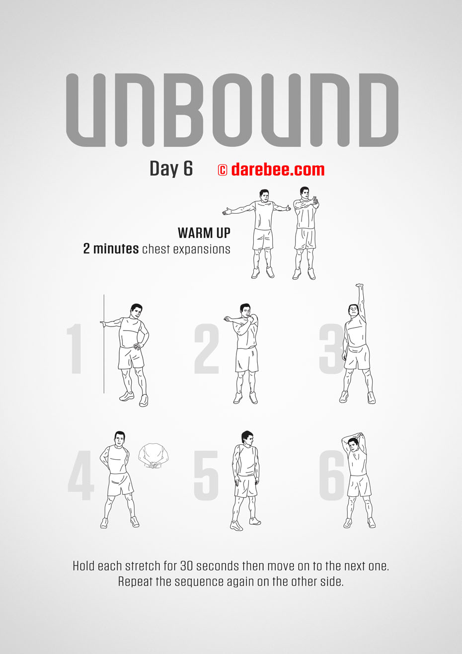 Unbound - 30 Day Stretching Program by DAREBEE