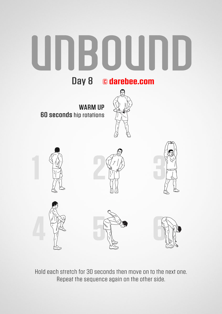 Unbound - 30 Day Stretching Program by DAREBEE