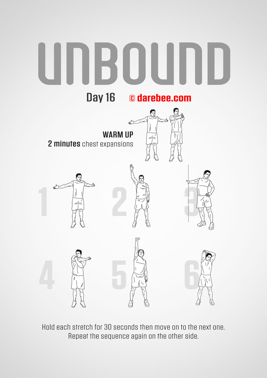 Unbound - 30 Day Stretching Program by DAREBEE