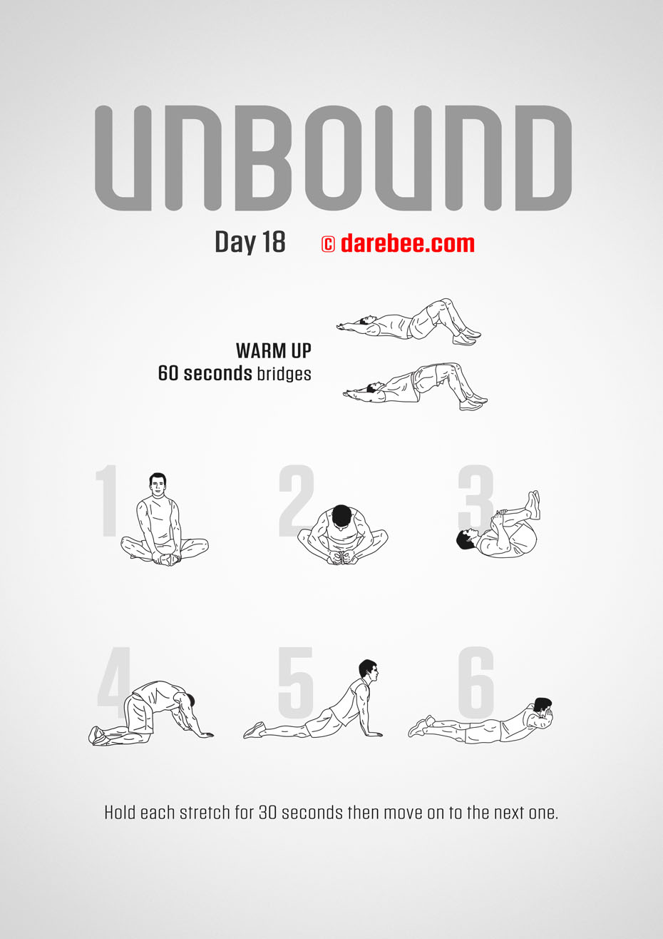 Unbound - 30 Day Stretching Program by DAREBEE