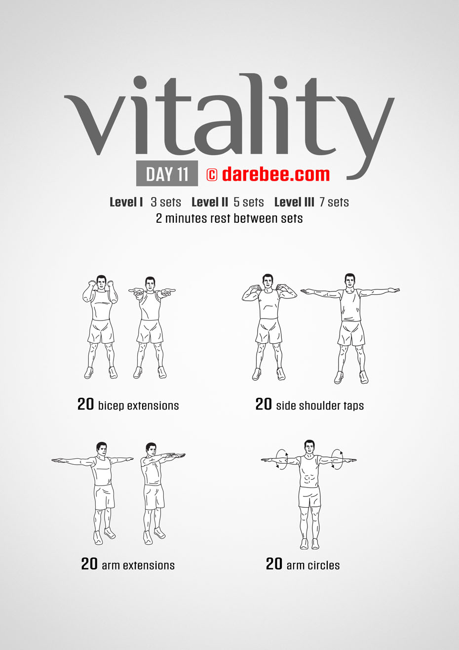 Vitality - 30 Day Low Impact Bodyweight Program