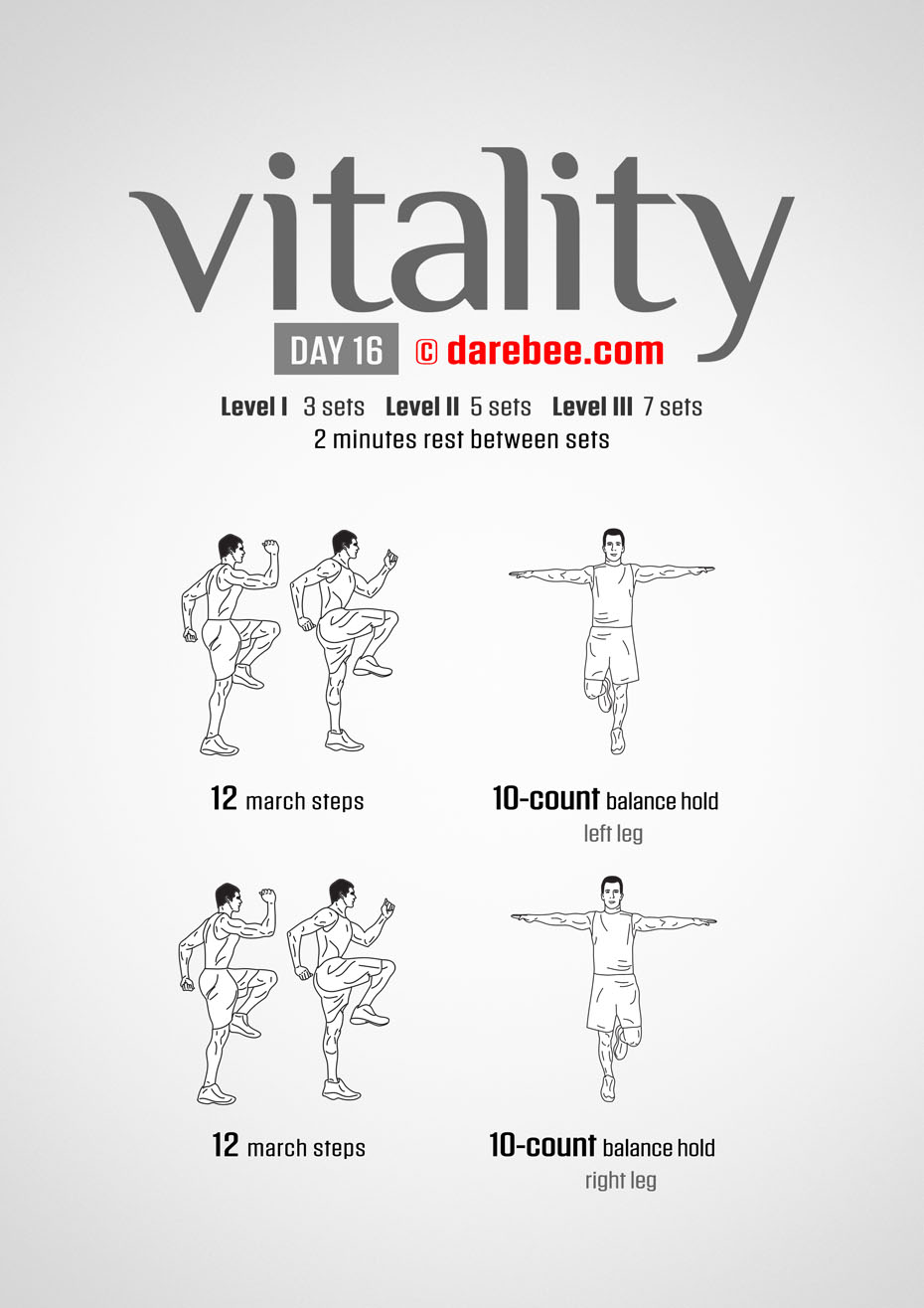 Vitality - 30 Day Low Impact Bodyweight Program