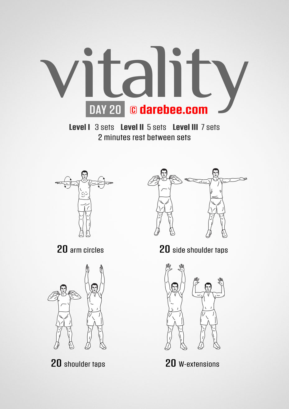 Vitality - 30 Day Low Impact Bodyweight Program