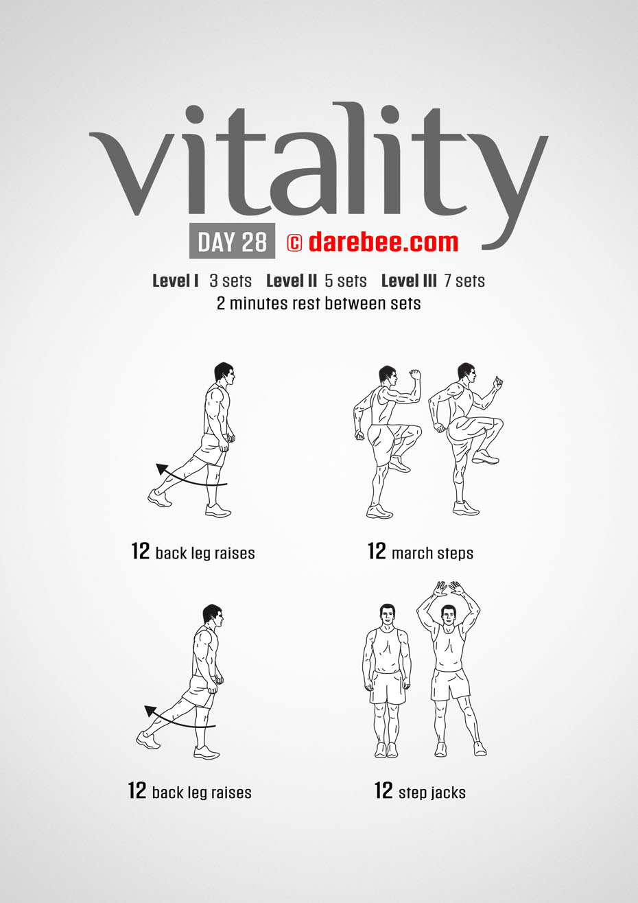 Vitality - 30 Day Low Impact Bodyweight Program