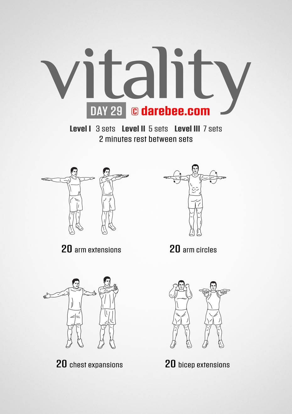 Vitality - 30 Day Low Impact Bodyweight Program