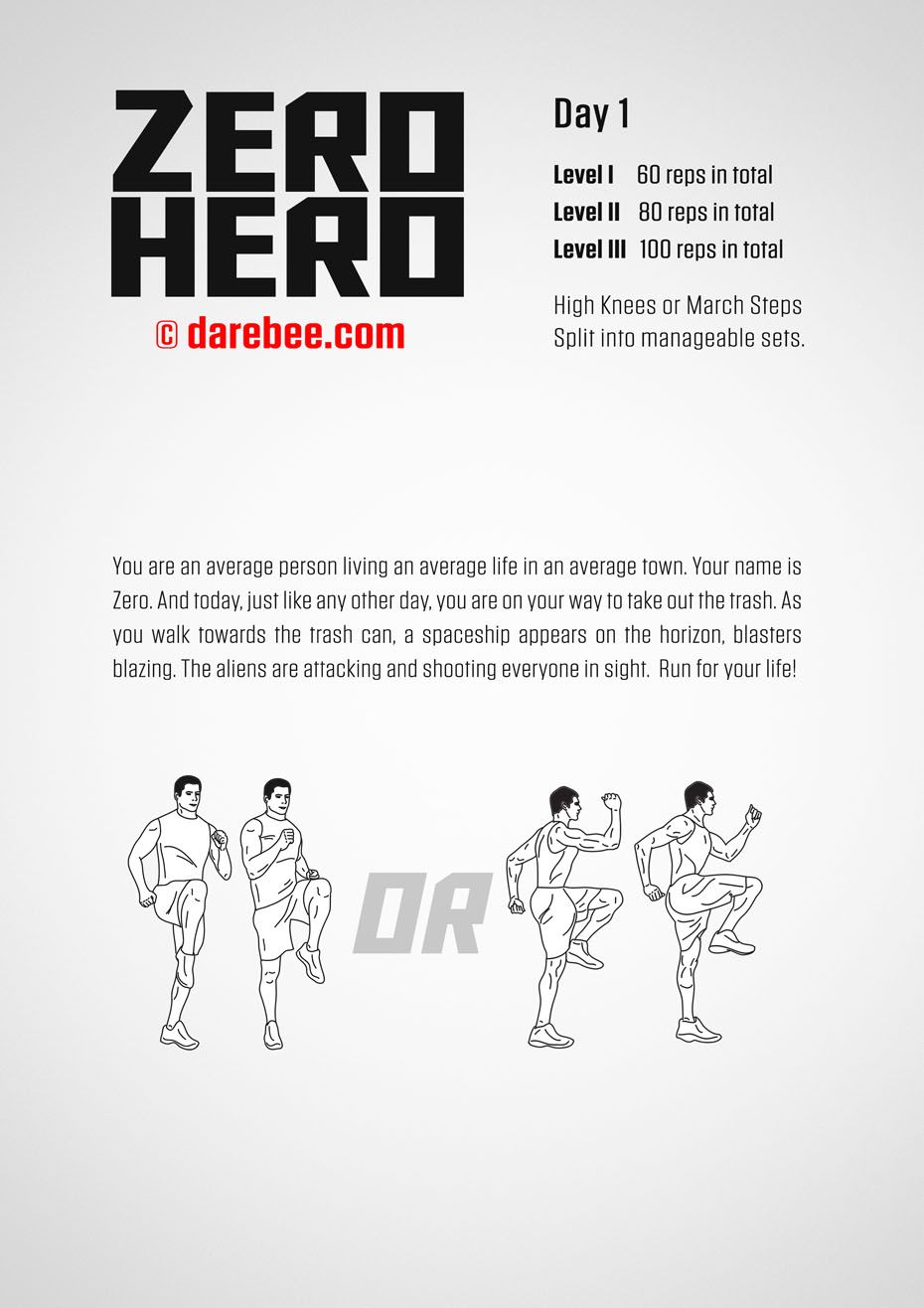 Zero Hero - 30 Day Low Impact Bodyweight Program