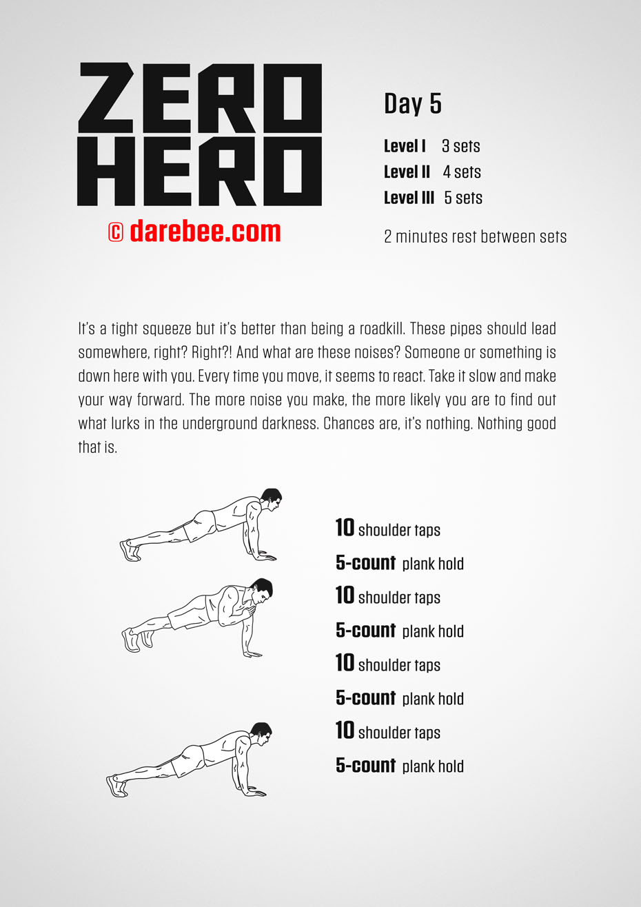 Zero Hero - 30 Day Low Impact Bodyweight Program