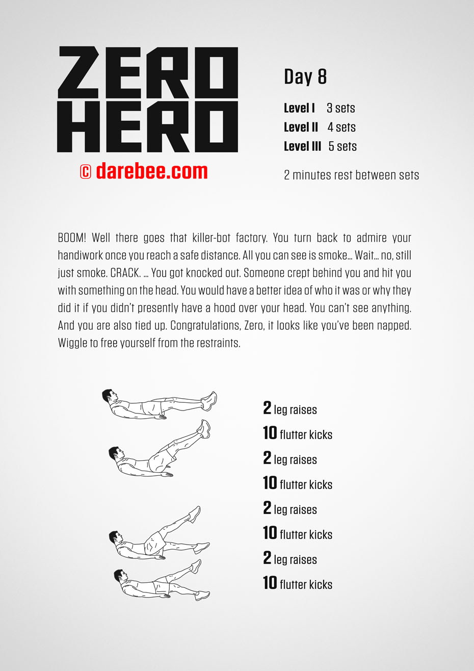 Zero Hero - 30 Day Low Impact Bodyweight Program