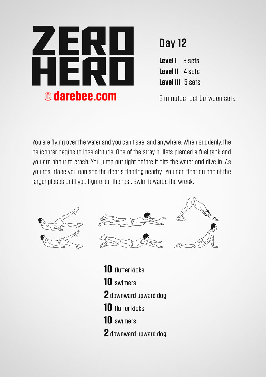 Zero Hero - 30 Day Low Impact Bodyweight Program