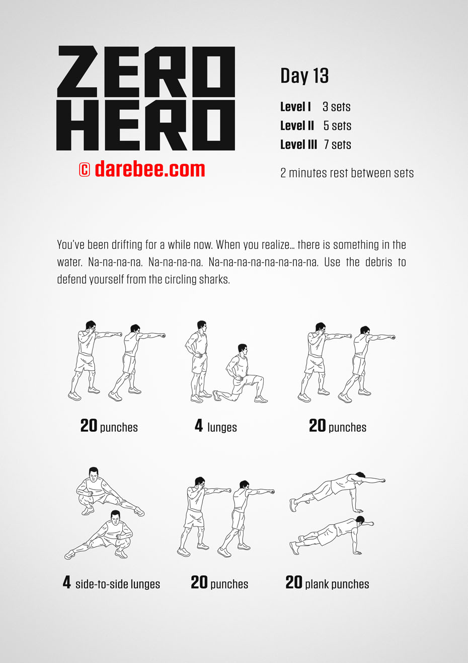 Zero Hero - 30 Day Low Impact Bodyweight Program