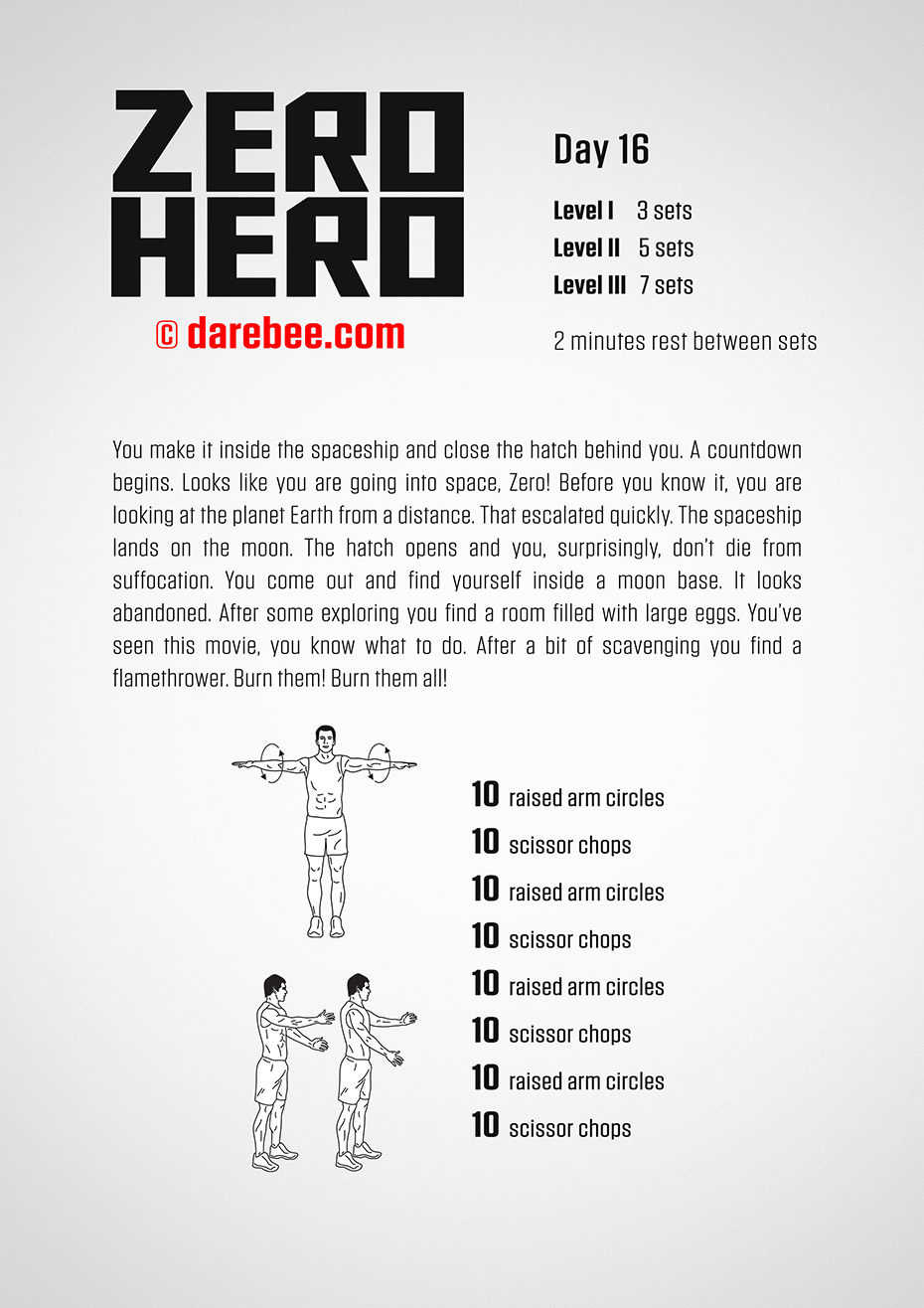 Zero Hero - 30 Day Low Impact Bodyweight Program